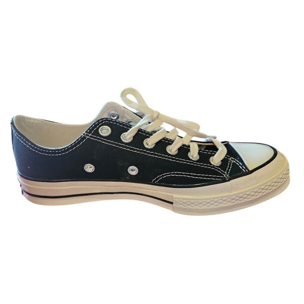 Converse Chuck 70 OX in Black/Black/Egret (Model: 162058C) - Picture 3 of 10